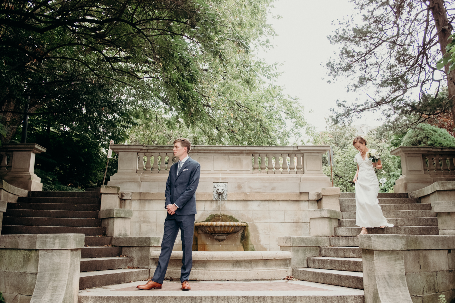 DC Spanish Steps first look portraits