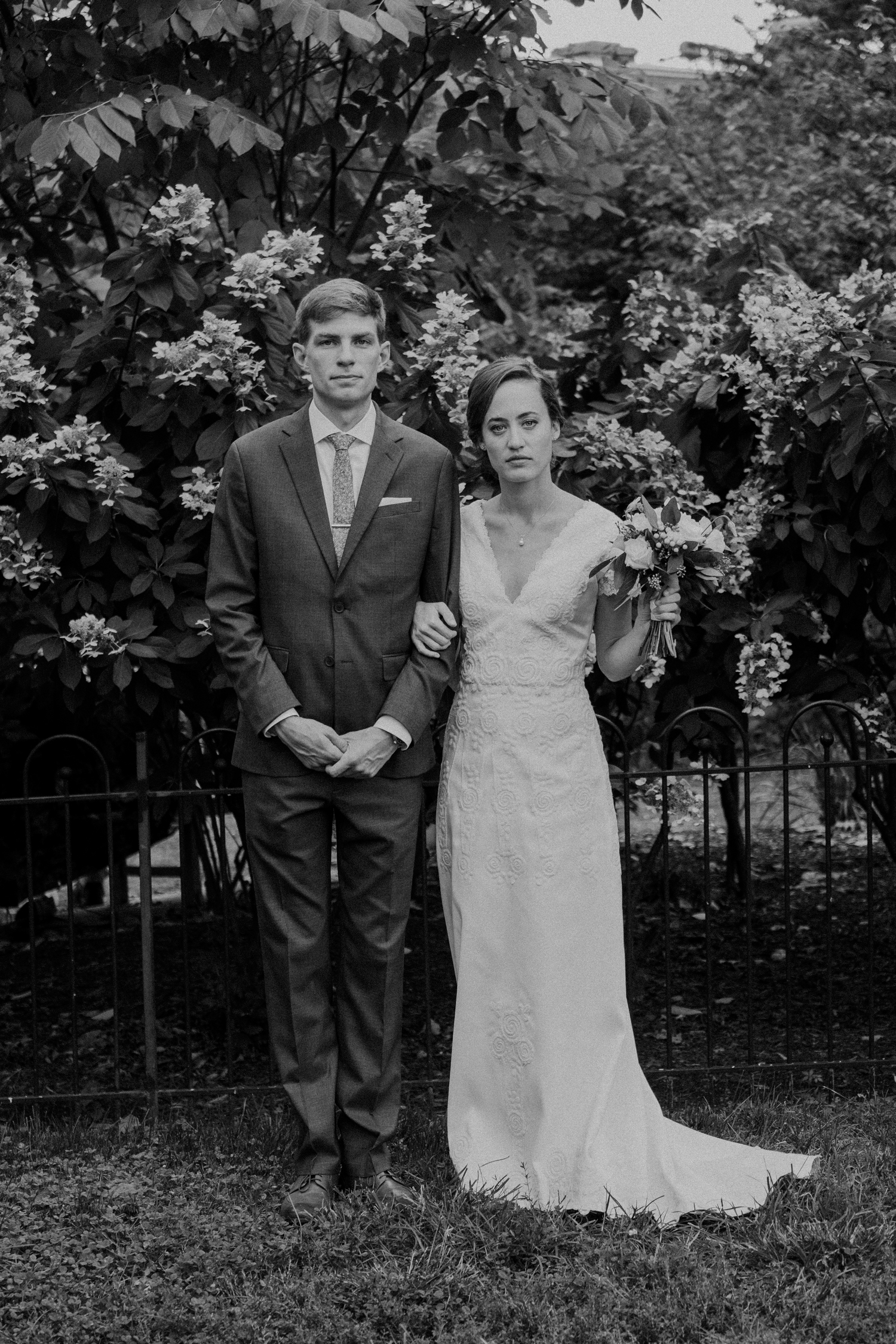 Classic timeless wedding portrait Washington DC