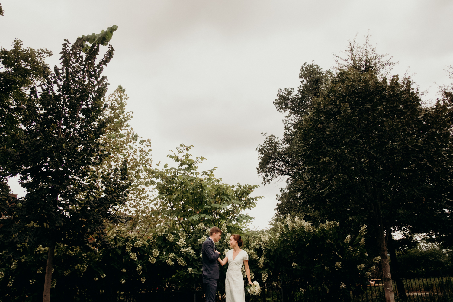 Mitchell Park washington dc wedding portraits