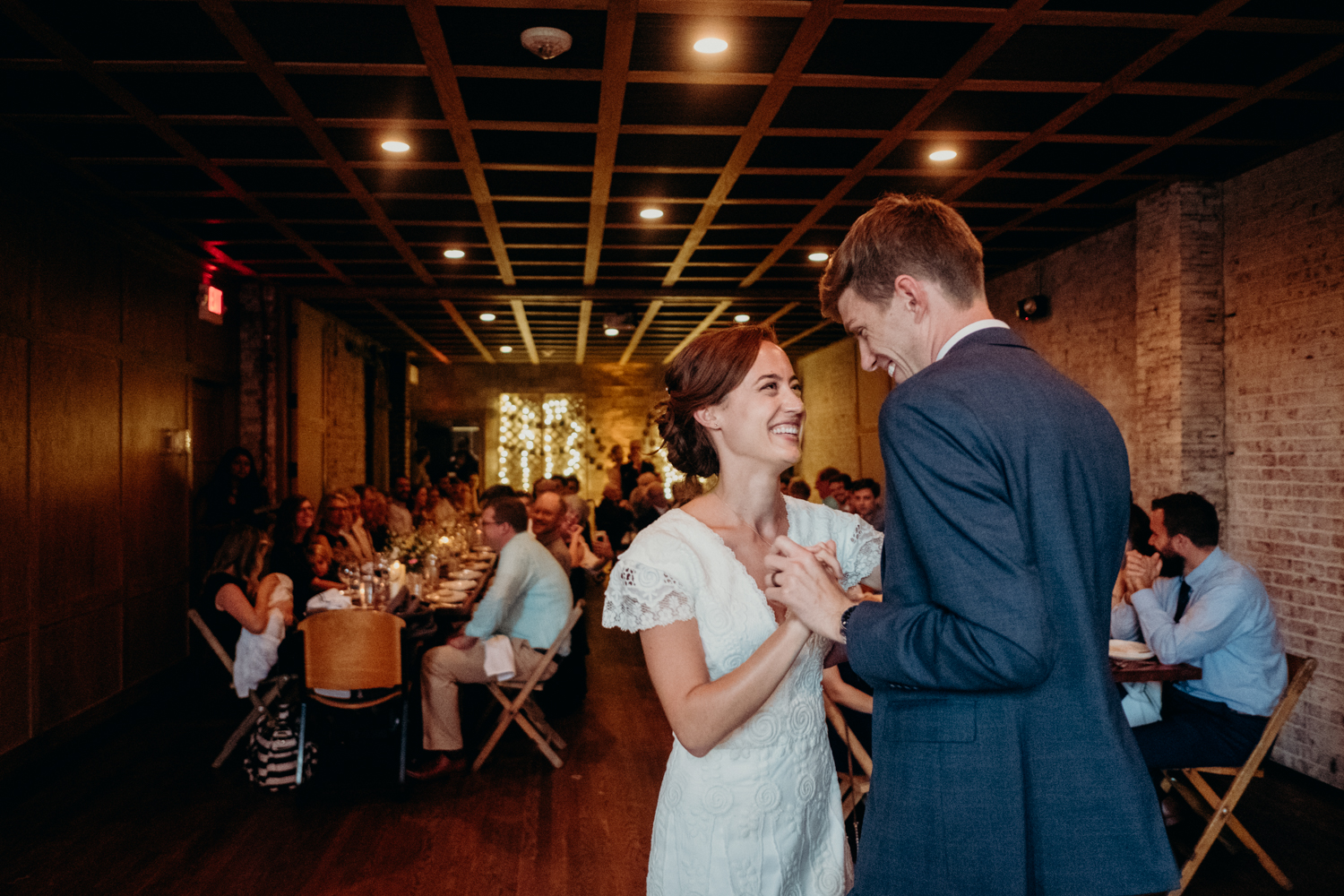 Ghibellina restaurant wedding first dance